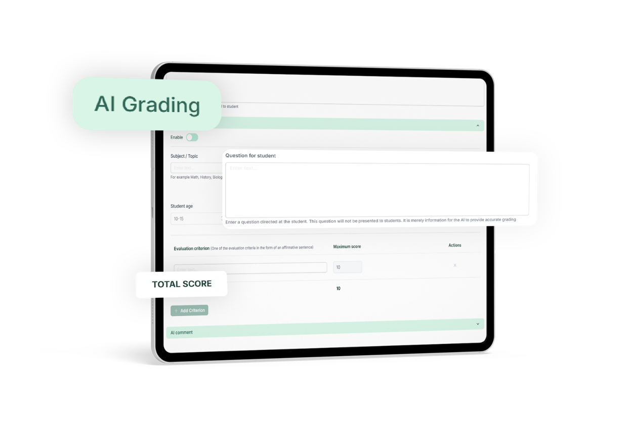 AI grading